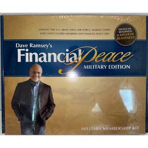 Dave Ramsey Financial Peace Military Edition Membership Kit NEW, Unopened in Box